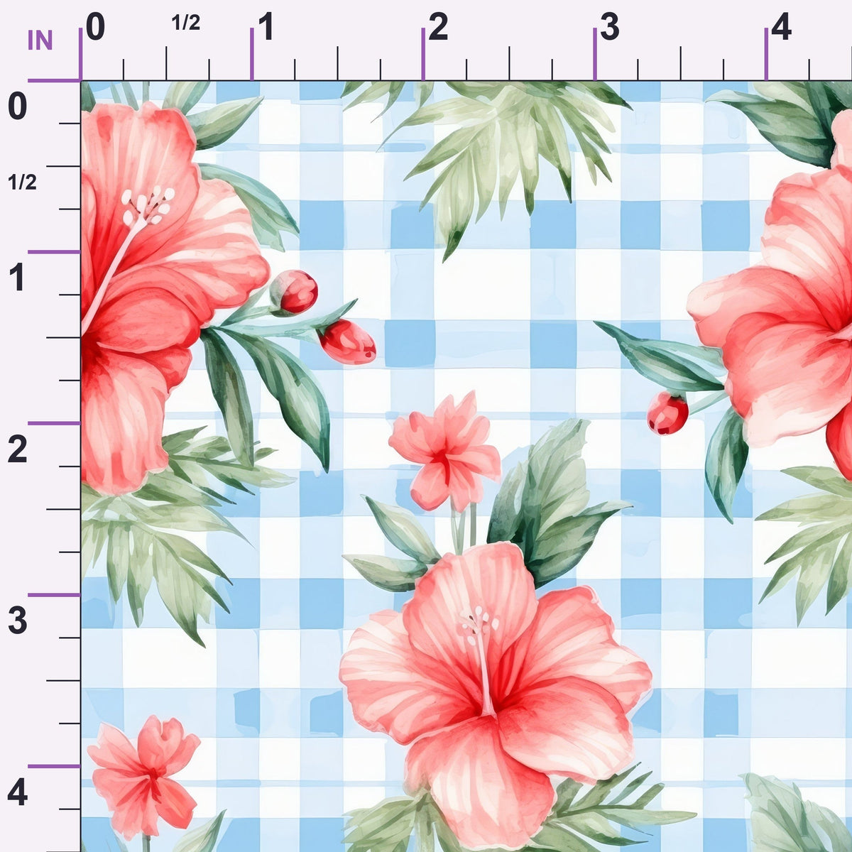 Picnic Blooms Pattern 3 Minky Fabric