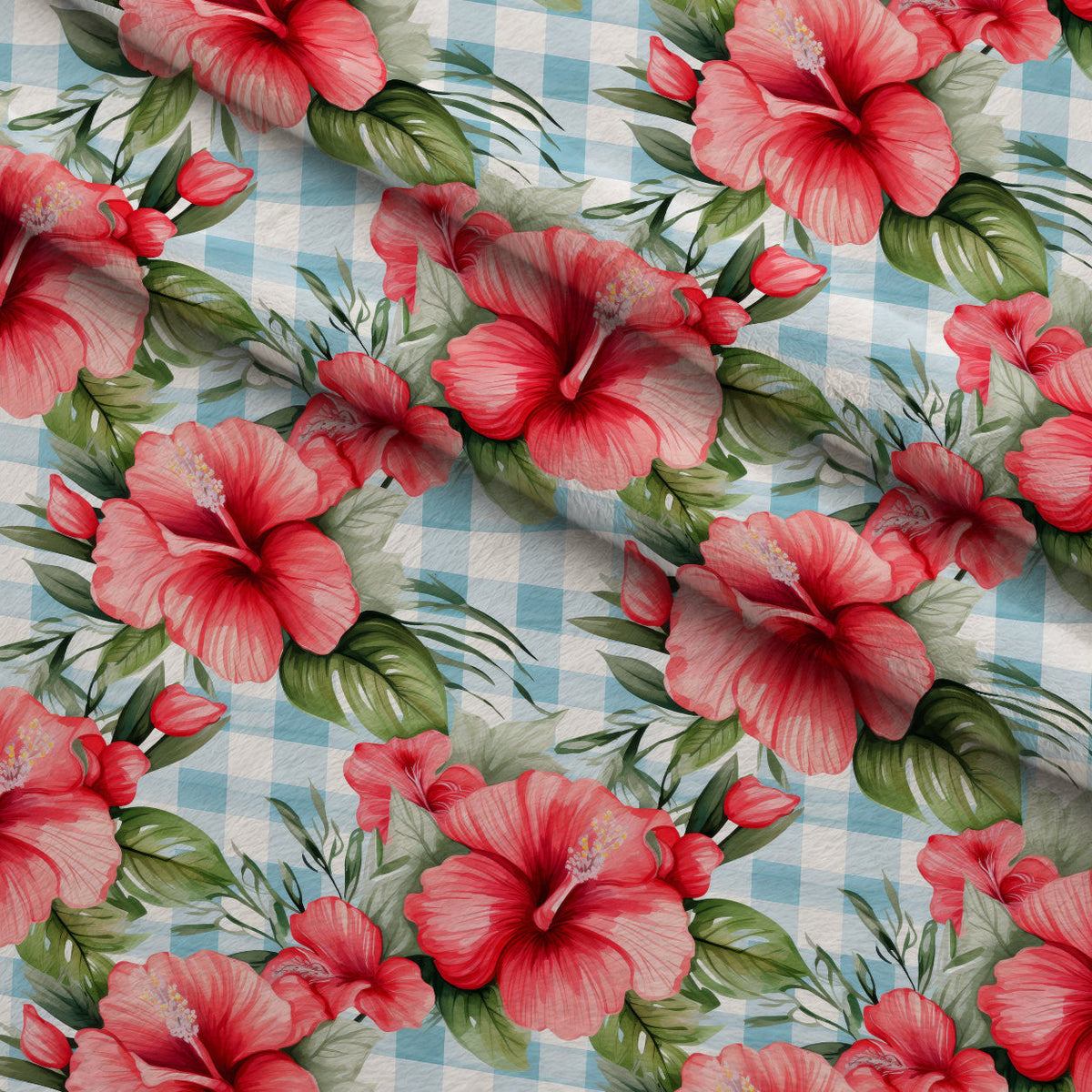 Picnic Blooms Pattern 5 Minky Fabric