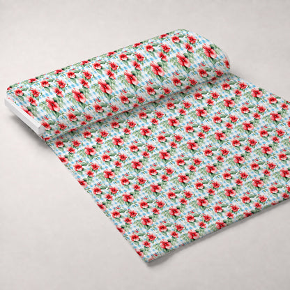 Picnic Blooms Pattern 7 Minky Fabric
