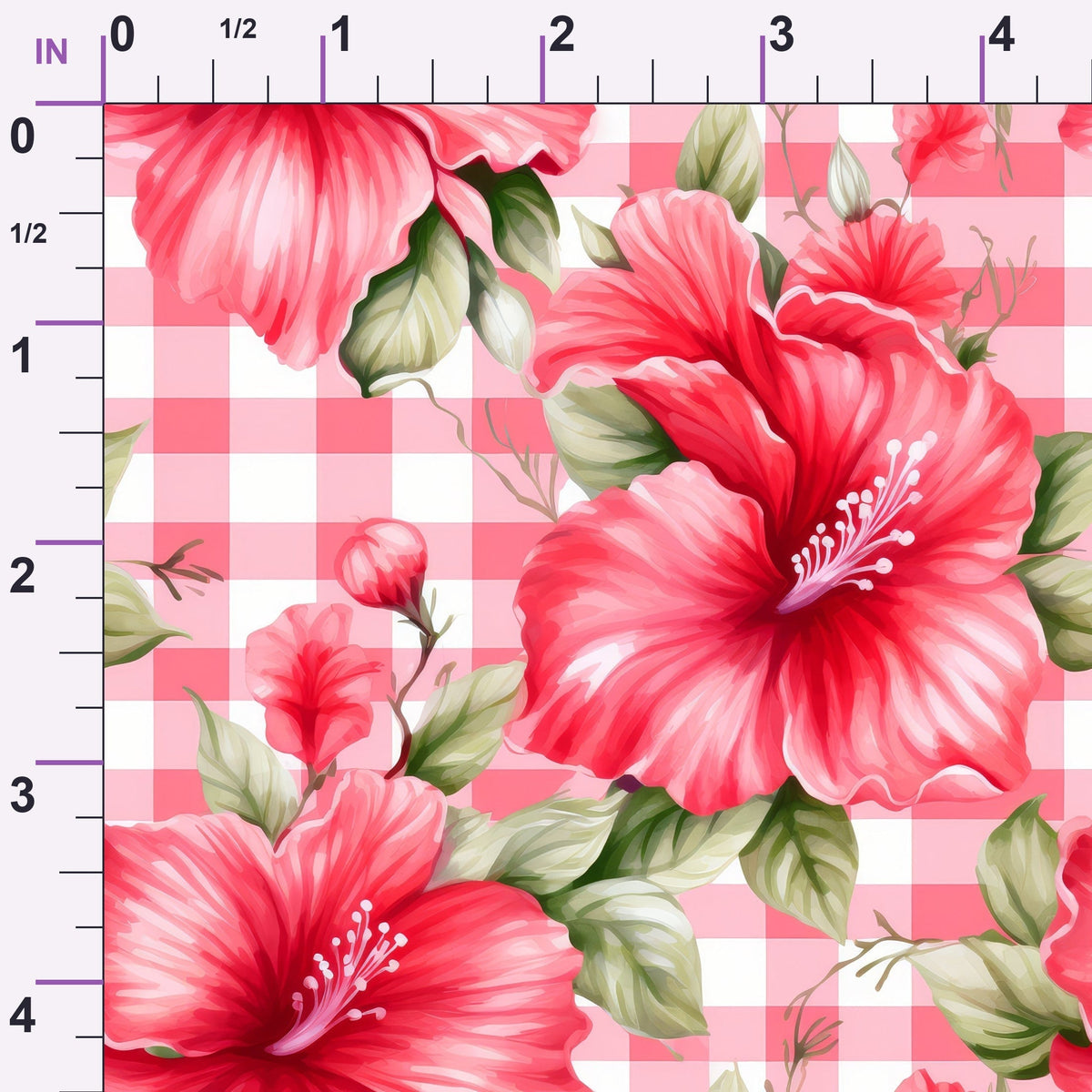 Picnic Blooms Pattern 8 Minky Fabric