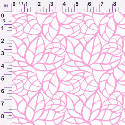Pink Ribbon Love Pattern 12 Minky Fabric