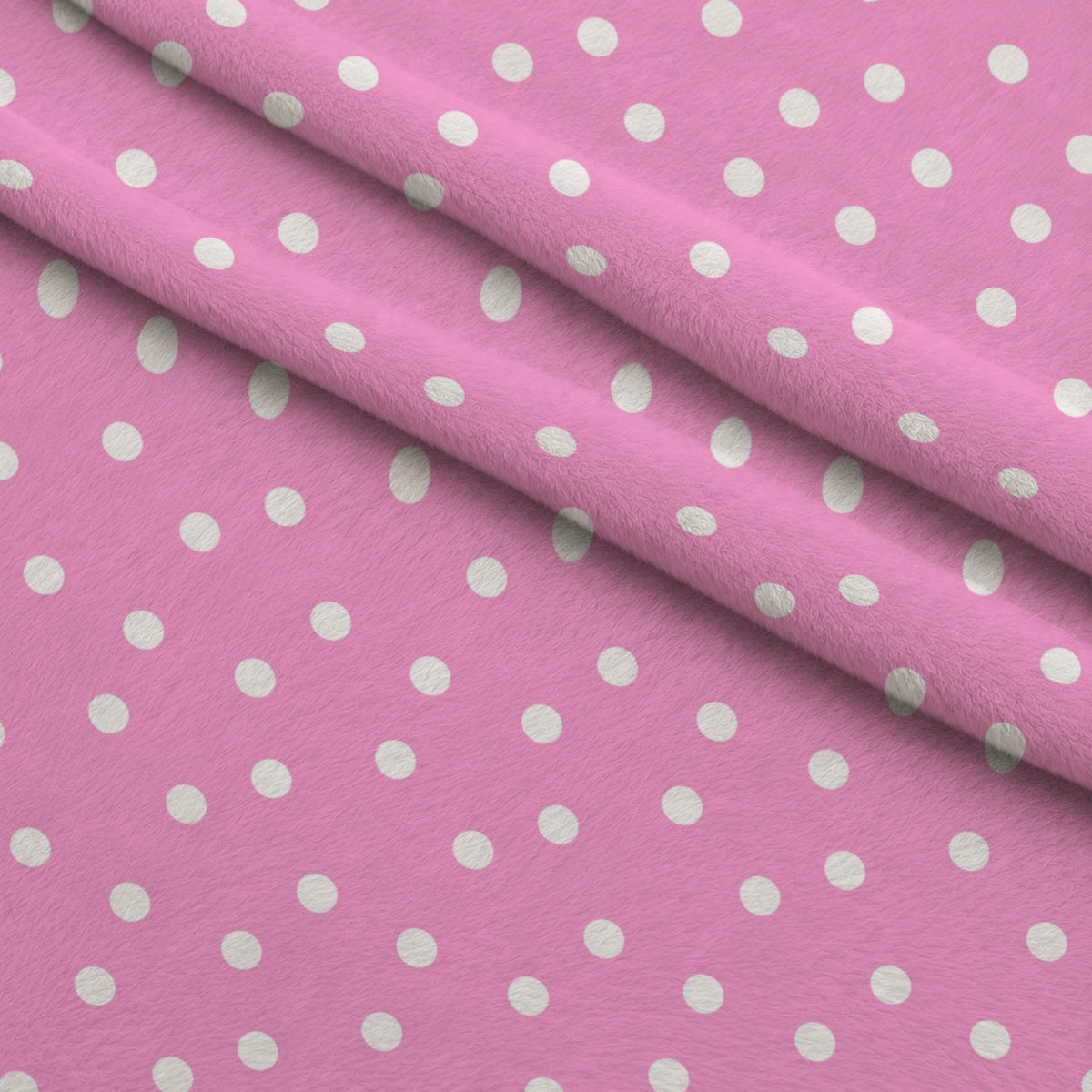 Pink Ribbon Love Pattern 2 Minky Fabric