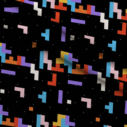Pixel Drop Pattern 1 Minky Fabric