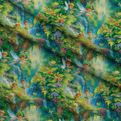 Pixie Falls Pattern 1 Minky Fabric