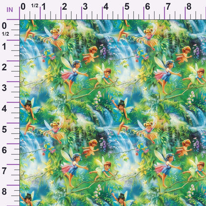 Pixie Falls Pattern 12 Minky Fabric