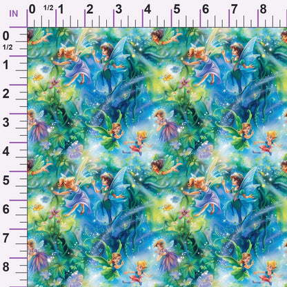 Pixie Falls Pattern 13 Minky Fabric