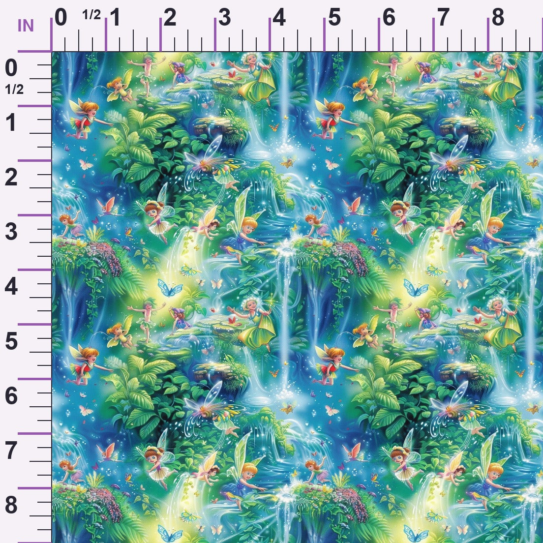 Pixie Falls Pattern 17 Minky Fabric