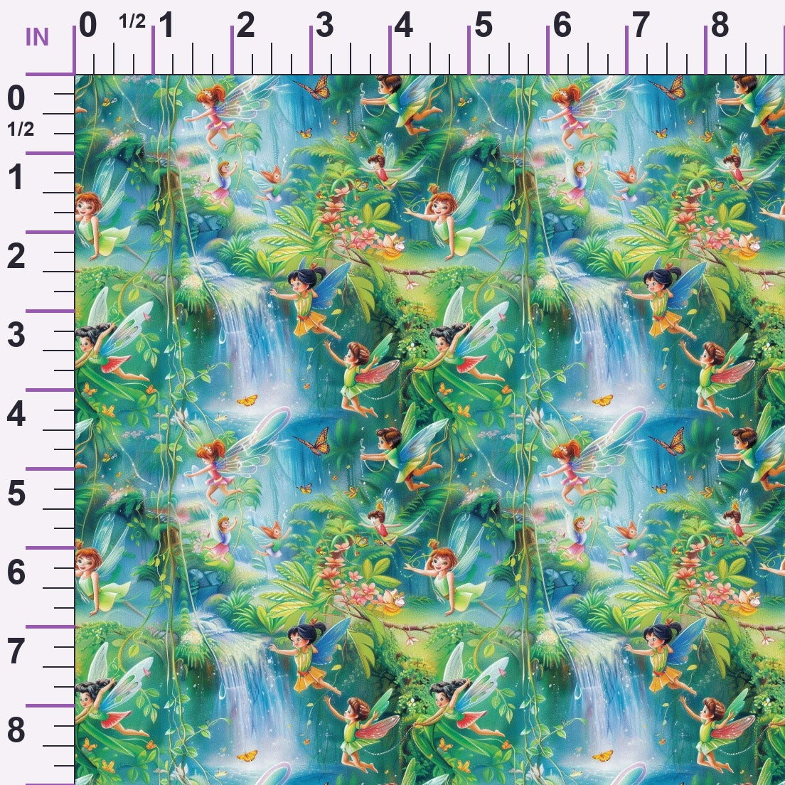 Pixie Falls Pattern 19 Minky Fabric