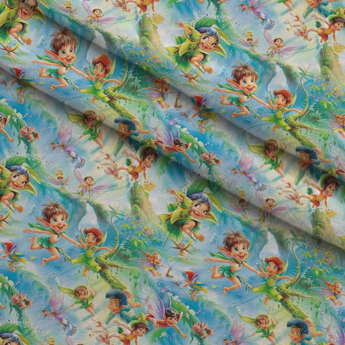 Pixie Falls Pattern 3 Minky Fabric