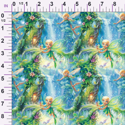 Pixie Falls Pattern 4 Minky Fabric