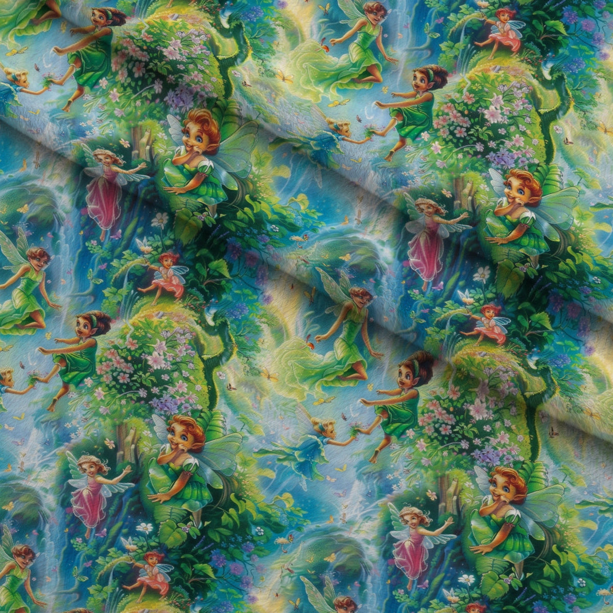 Pixie Falls Pattern 5 Minky Fabric