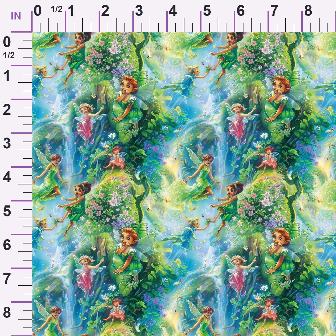 Pixie Falls Pattern 5 Minky Fabric