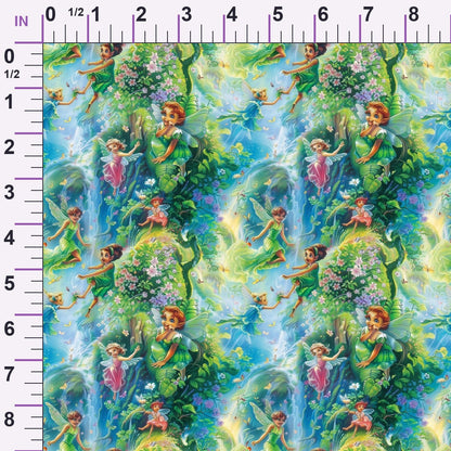 Pixie Falls Pattern 5 Minky Fabric