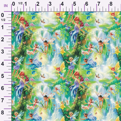 Pixie Falls Pattern 6 Minky Fabric