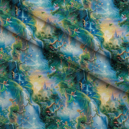 Pixie Falls Pattern 7 Minky Fabric