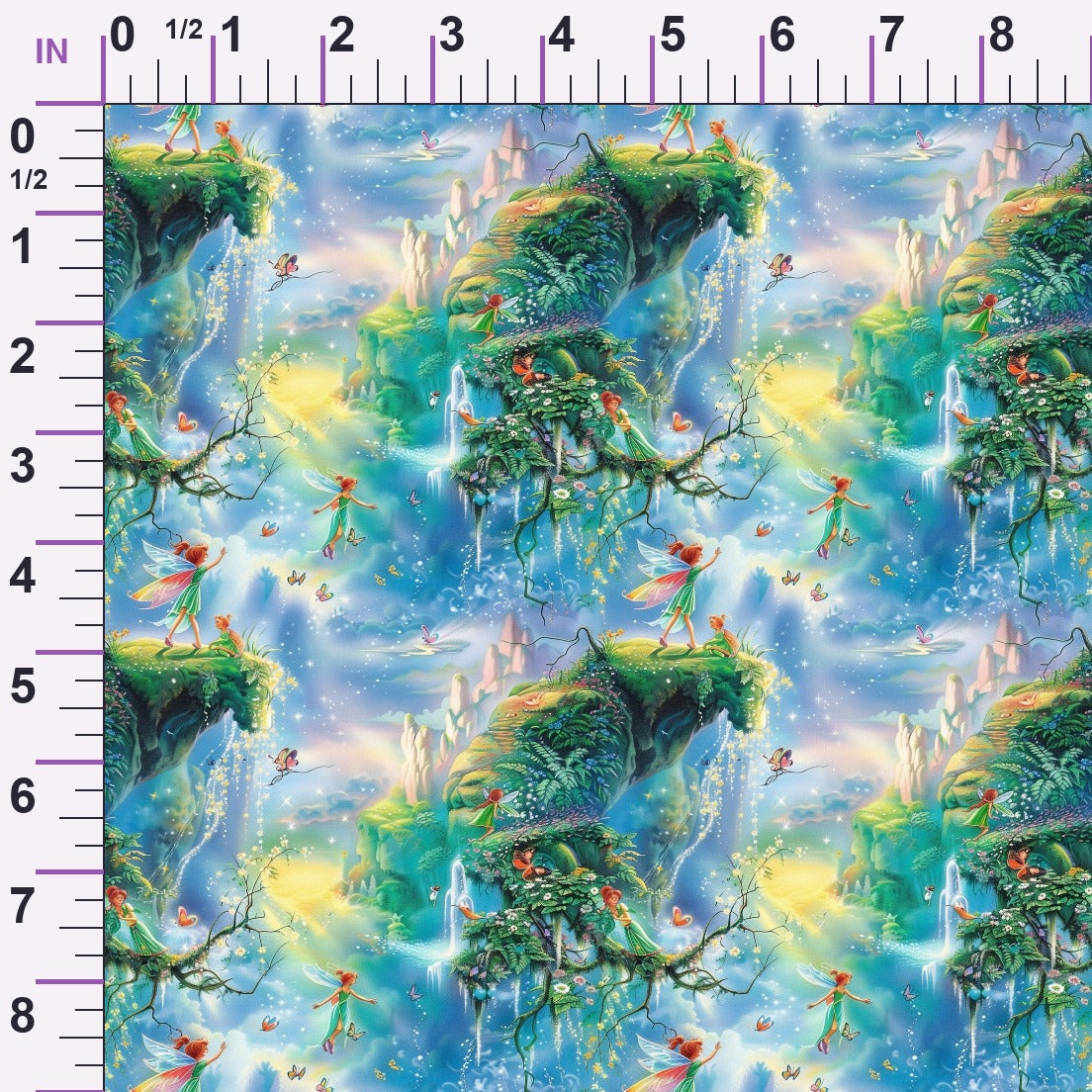 Pixie Falls Pattern 8 Minky Fabric
