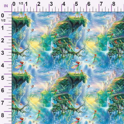 Pixie Falls Pattern 8 Minky Fabric
