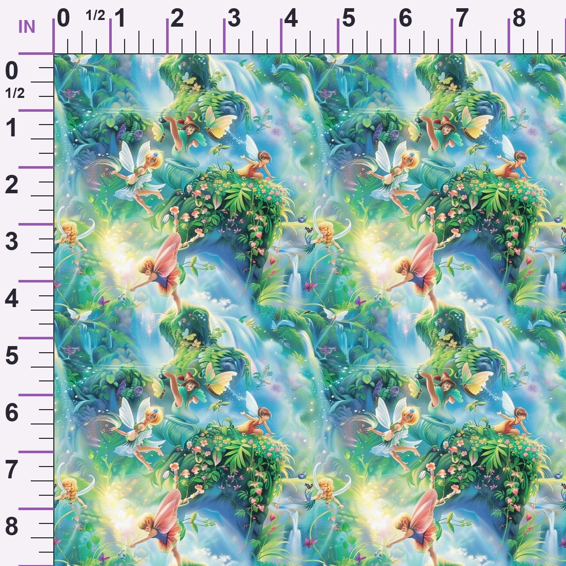 Pixie Falls Pattern 9 Minky Fabric