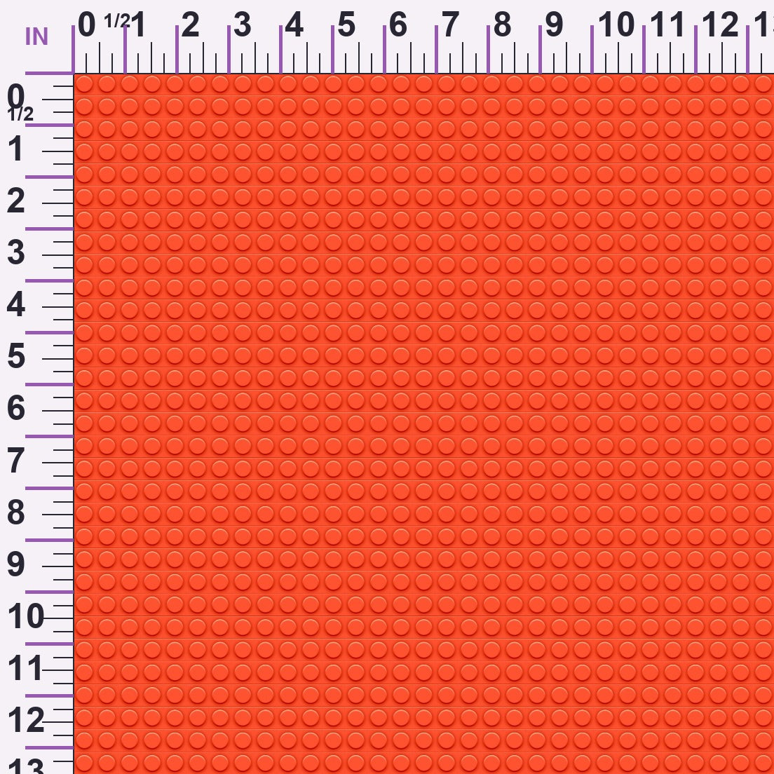 Playful Bricks Pattern 1 Minky Fabric