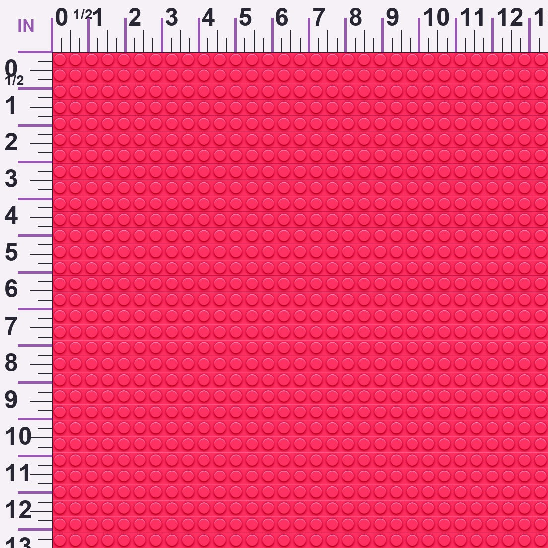 Playful Bricks Pattern 2 Minky Fabric