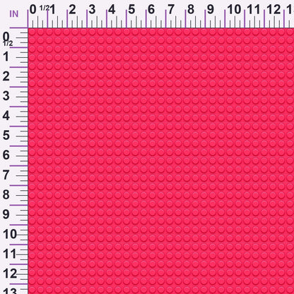 Playful Bricks Pattern 2 Minky Fabric