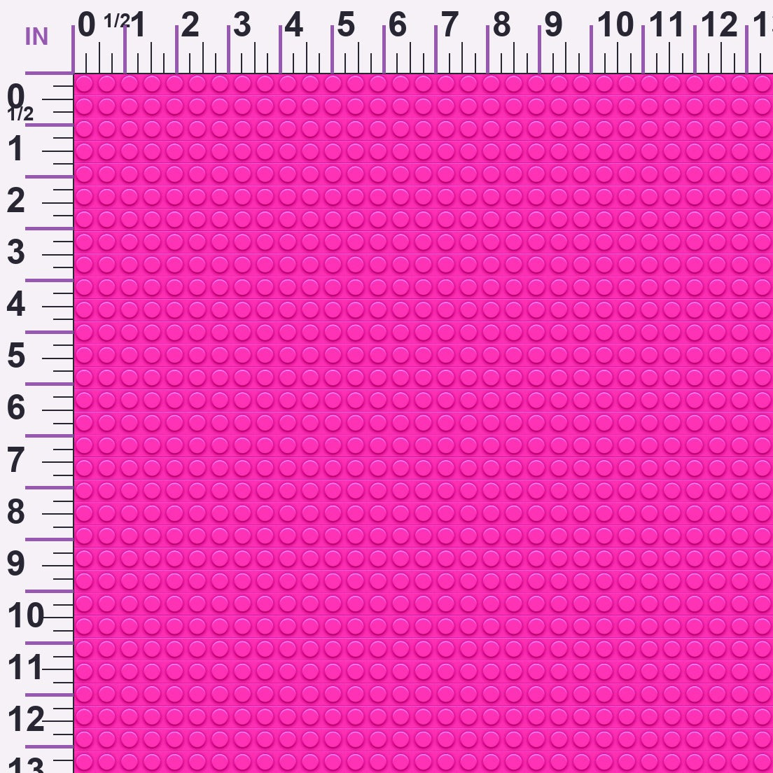 Playful Bricks Pattern 3 Minky Fabric