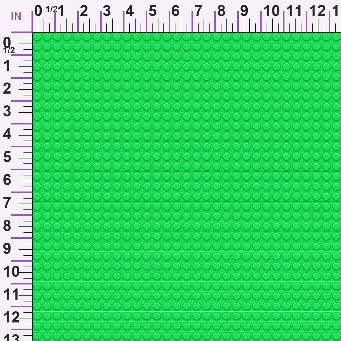 Playful Bricks Pattern 5 Minky Fabric
