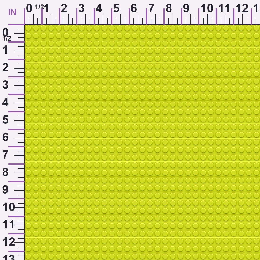 Playful Bricks Pattern 6 Minky Fabric