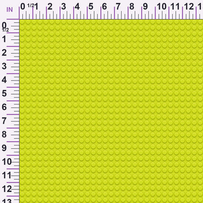 Playful Bricks Pattern 6 Minky Fabric