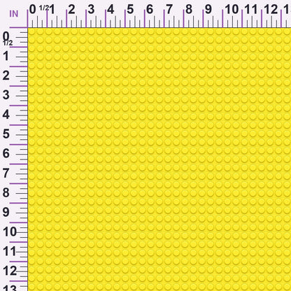 Playful Bricks Pattern 7 Minky Fabric
