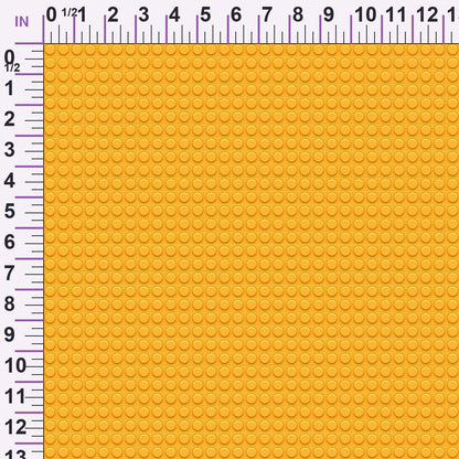 Playful Bricks Pattern 8 Minky Fabric
