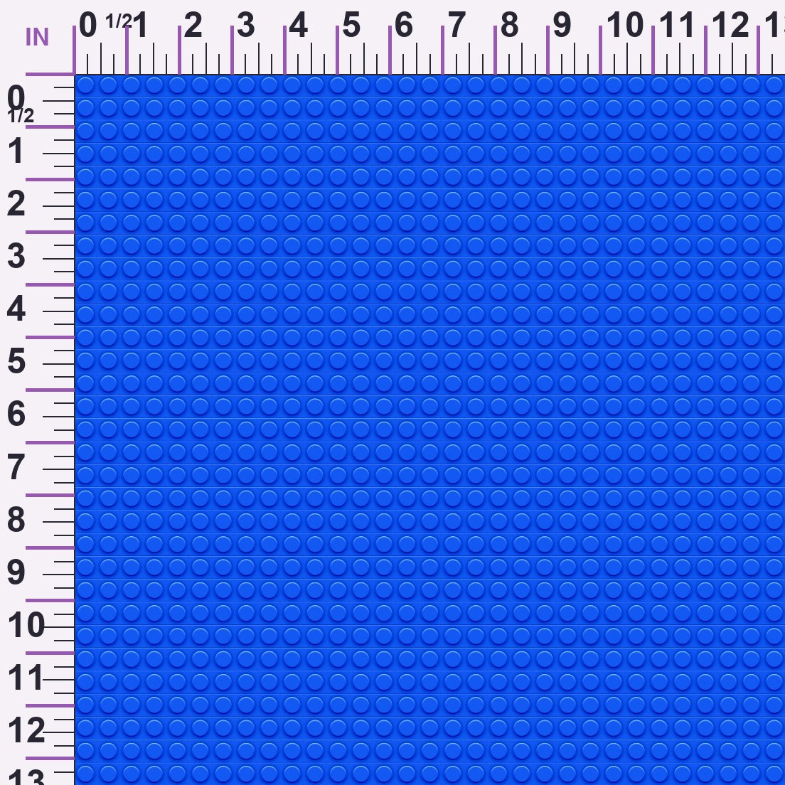 Playful Bricks Pattern 9 Minky Fabric