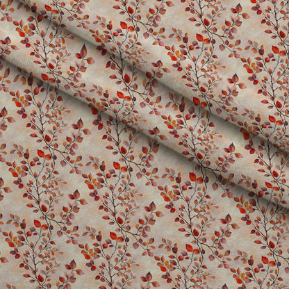 Plum Songbird Pattern 2 Minky Fabric