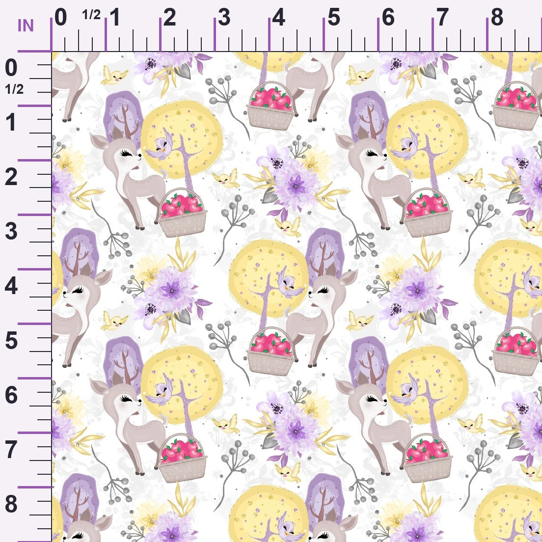 Poison Apple Princess Pattern 3 Minky Fabric
