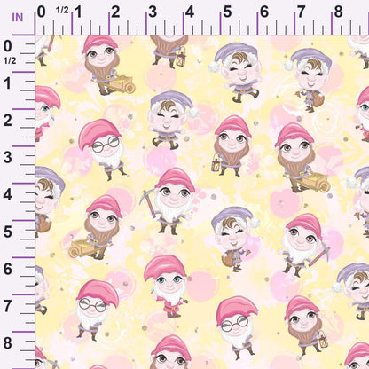 Poison Apple Princess Pattern 9 Minky Fabric