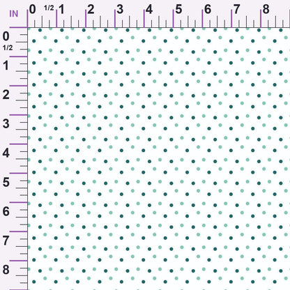 Polka Dots Multicolor Minky Fabric