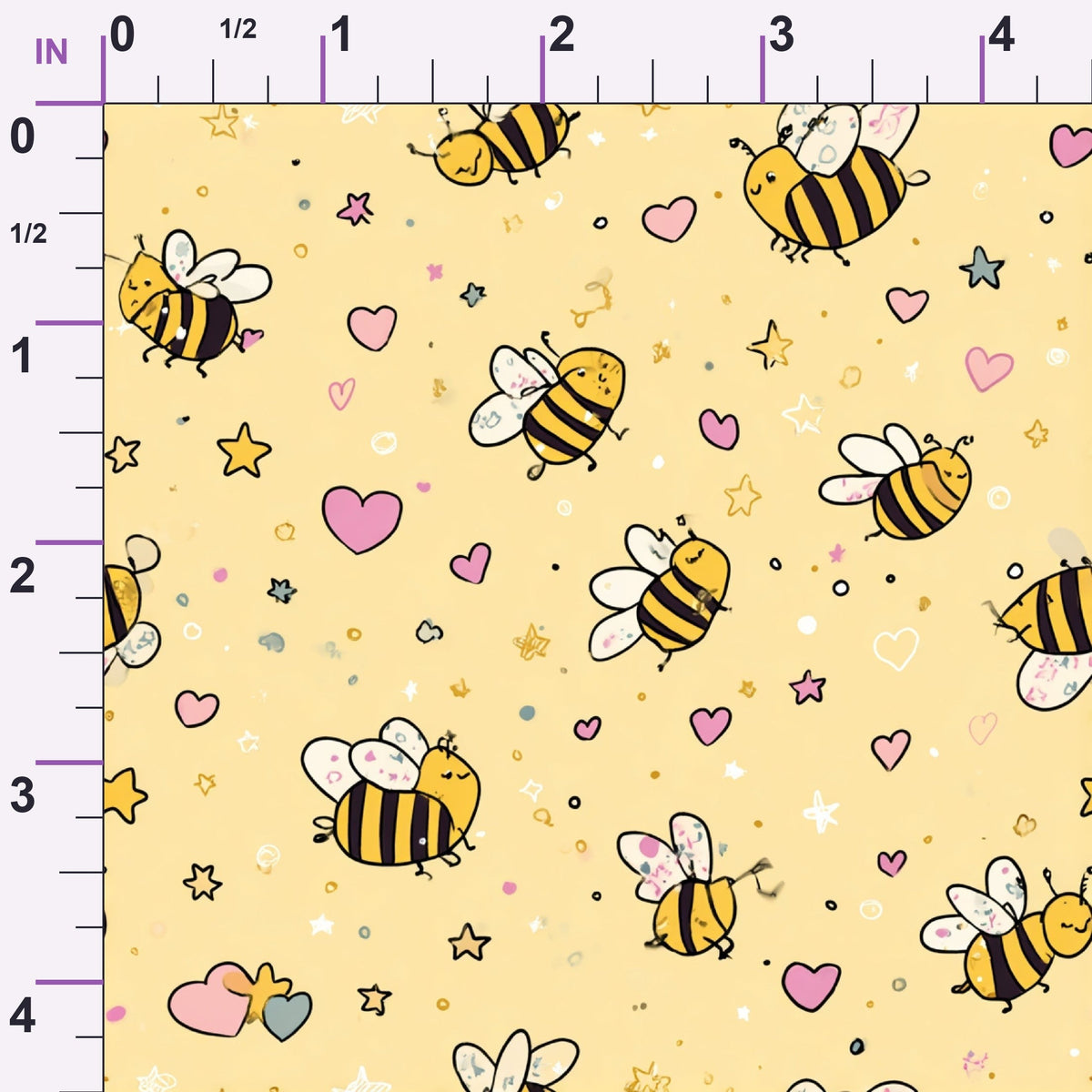 Pollen Parade Pattern 1 Minky Fabric