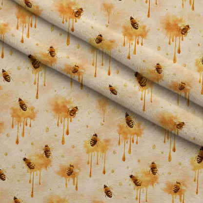 Pollen Parade Pattern 11 Minky Fabric