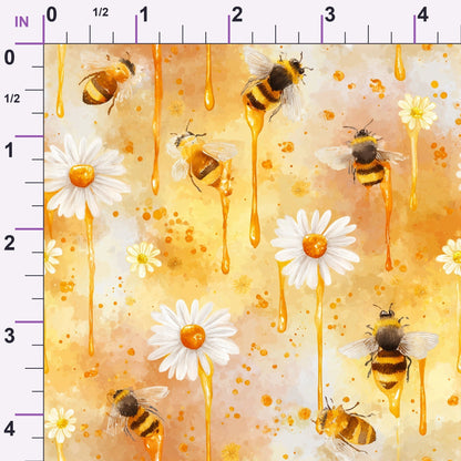 Pollen Parade Pattern 12 Minky Fabric