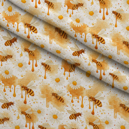 Pollen Parade Pattern 13 Minky Fabric