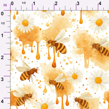 Pollen Parade Pattern 13 Minky Fabric
