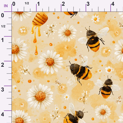 Pollen Parade Pattern 14 Minky Fabric