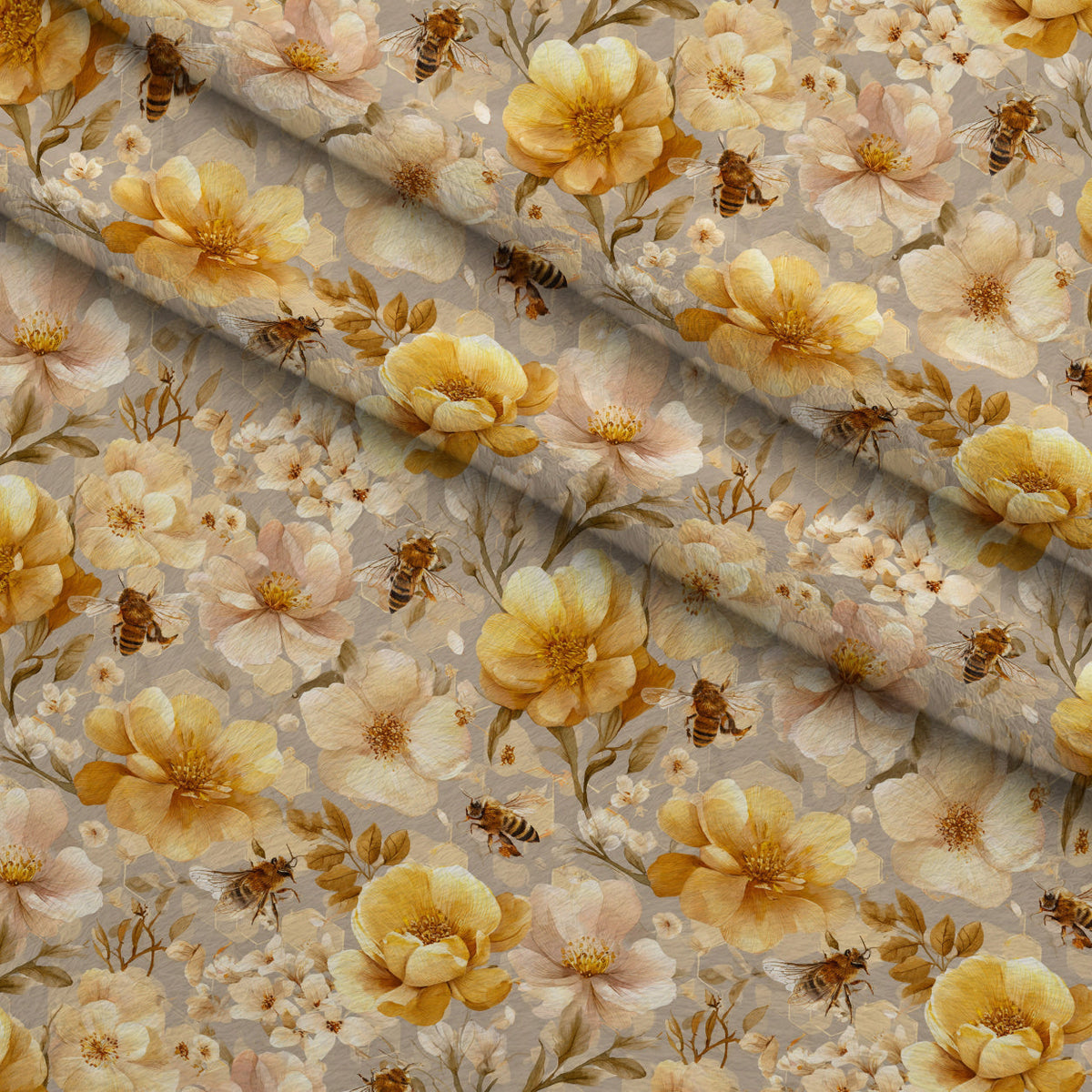 Pollen Parade Pattern 15 Minky Fabric