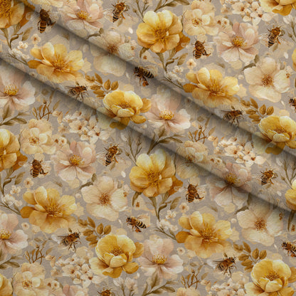 Pollen Parade Pattern 15 Minky Fabric