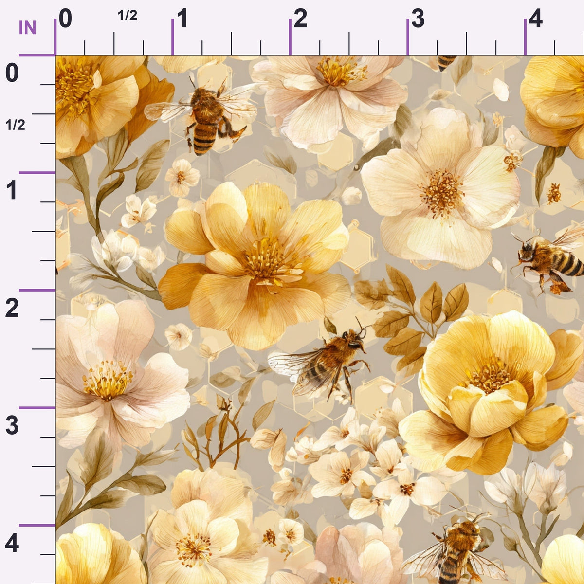 Pollen Parade Pattern 15 Minky Fabric