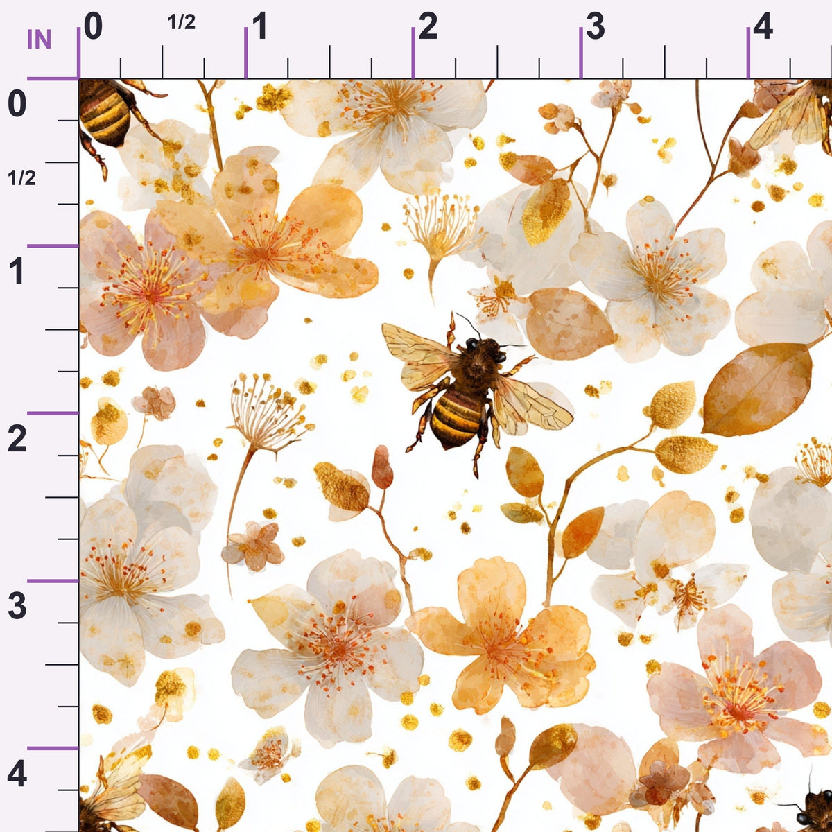 Pollen Parade Pattern 17 Minky Fabric