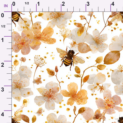 Pollen Parade Pattern 17 Minky Fabric