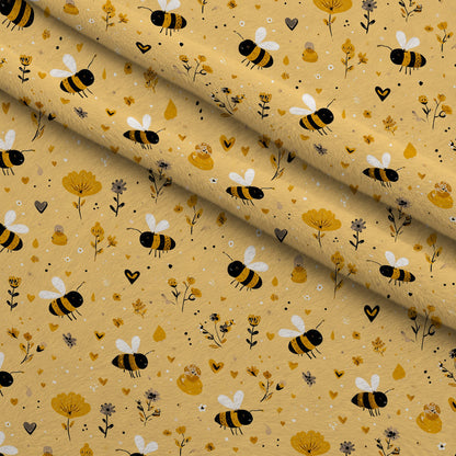 Pollen Parade Pattern 2 Minky Fabric