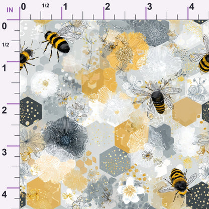 Pollen Parade Pattern 20 Minky Fabric