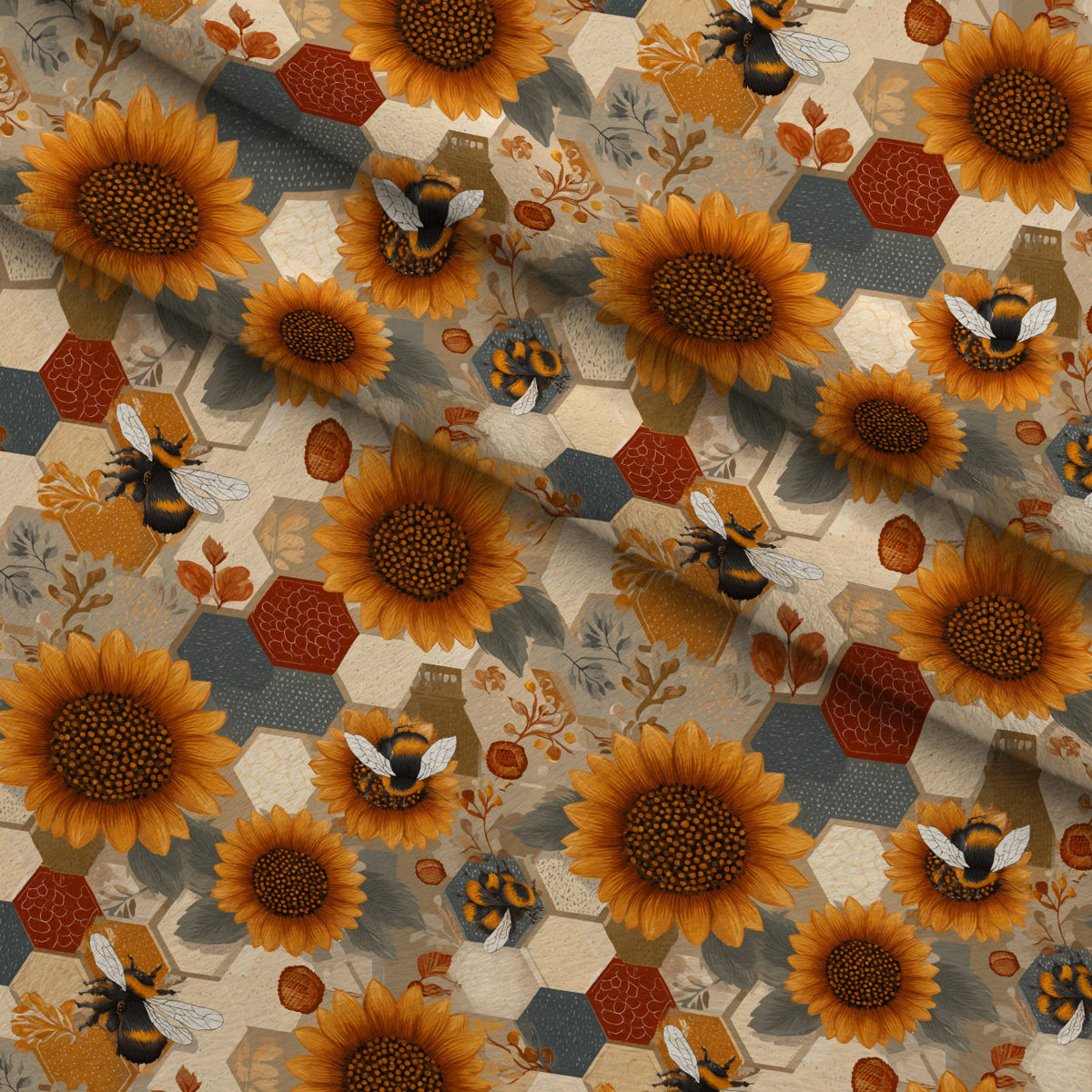 Pollen Parade Pattern 21 Minky Fabric